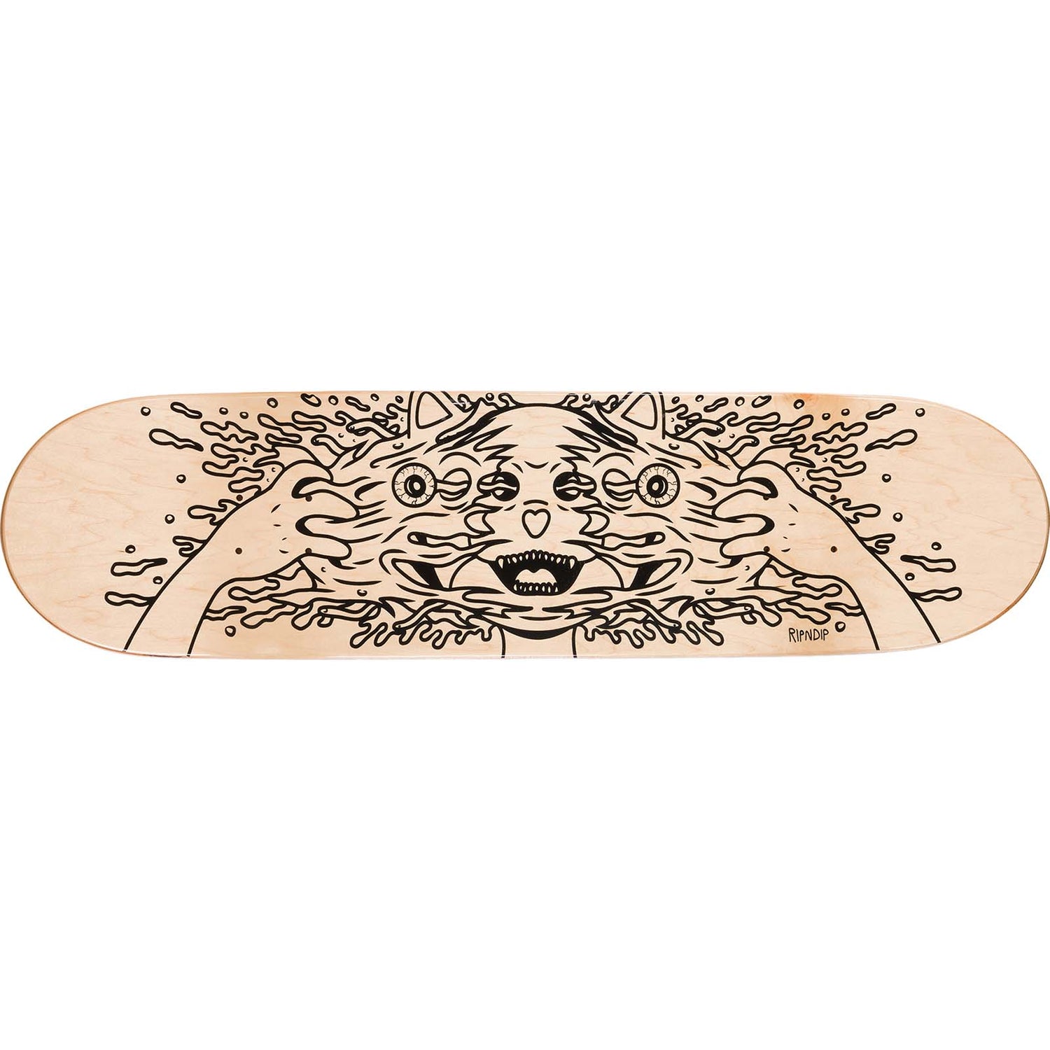 RIPNDIP Skull Face Nerm Skateboard Deck 8.25"