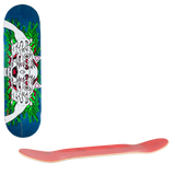 RIPNDIP Skull Face Nerm Skateboard Deck 8.5"