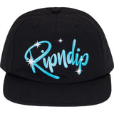 RIPNDIP Sprinkles 6 Panel Snapback Cap - Black