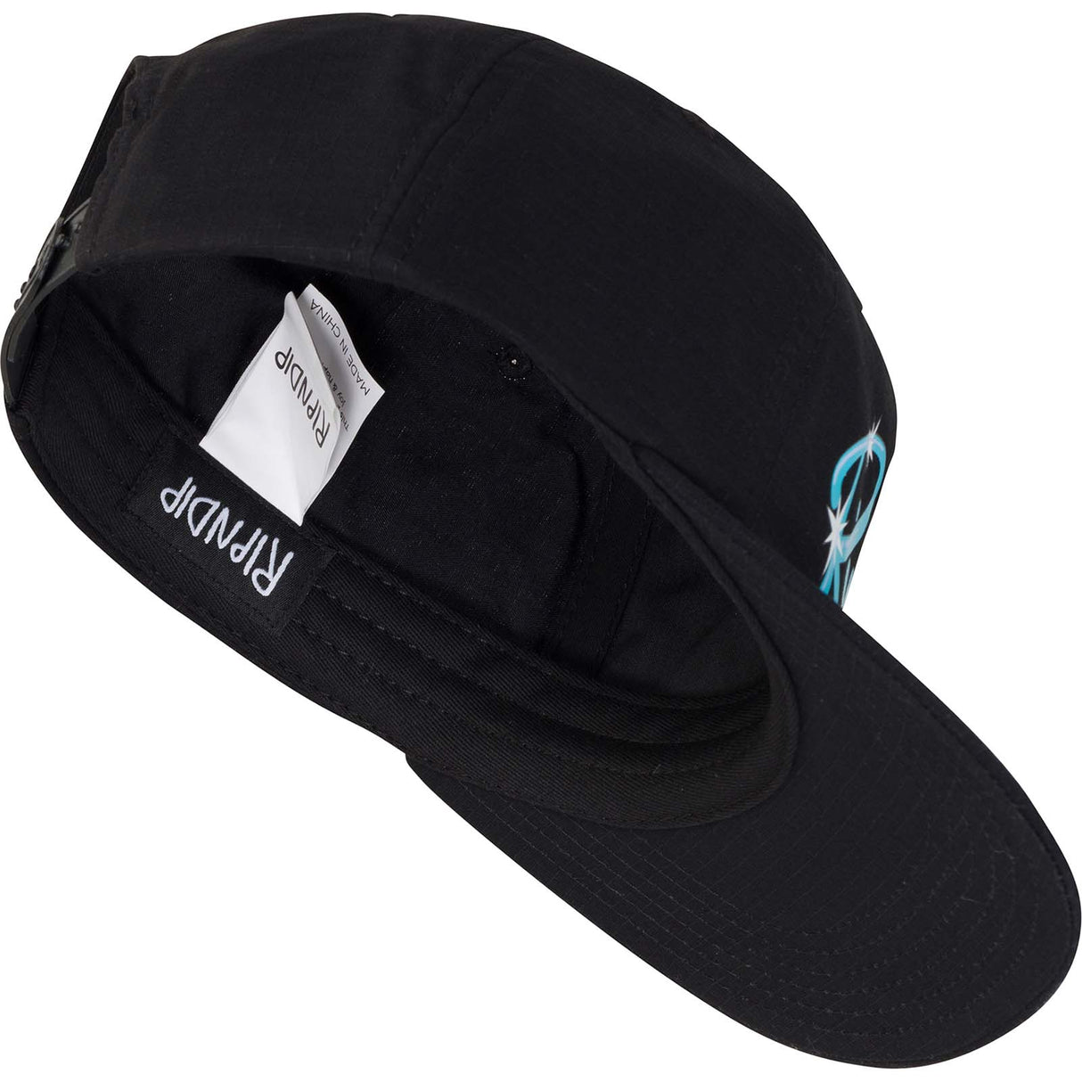 RIPNDIP Sprinkles 6 Panel Snapback Cap - Black