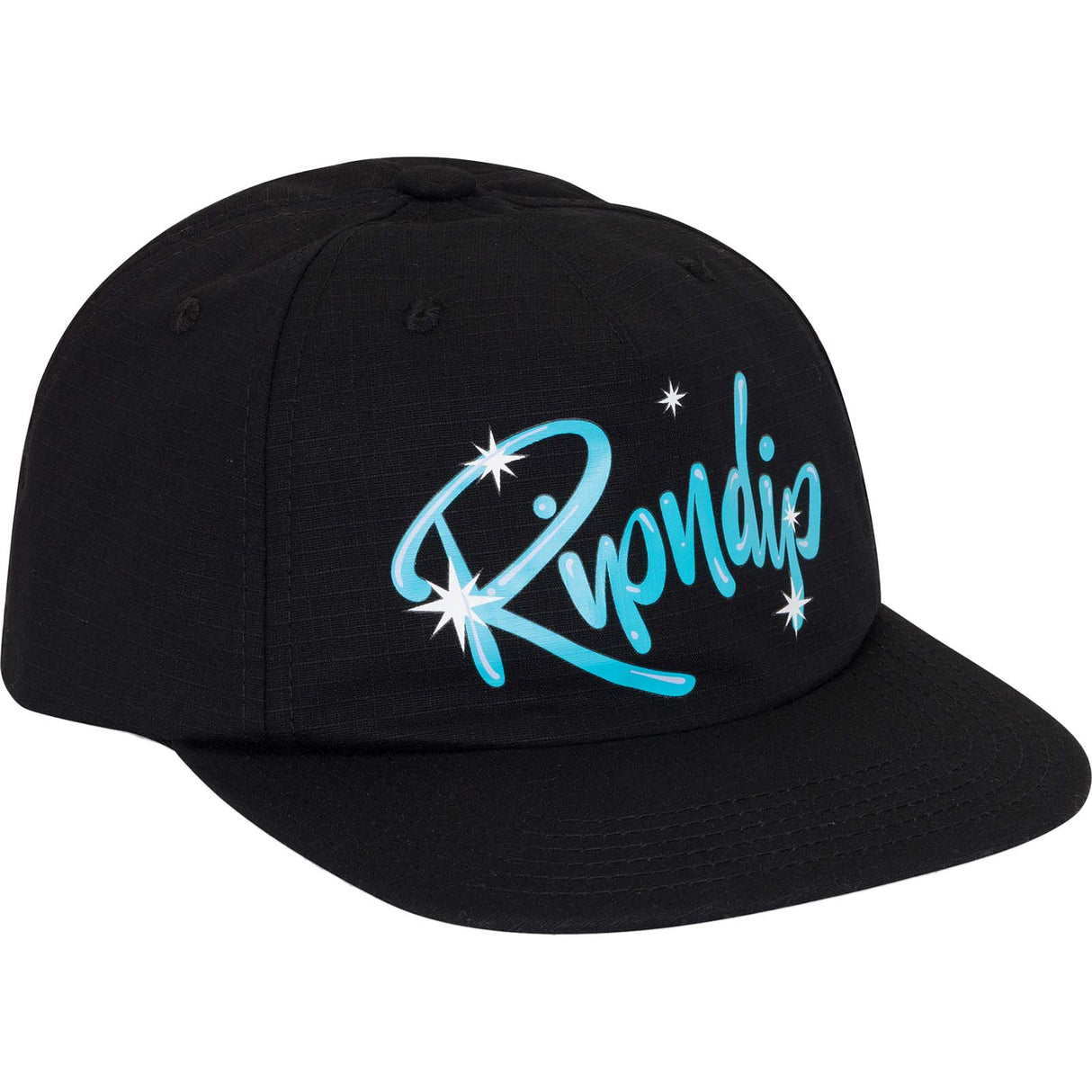 RIPNDIP Sprinkles 6 Panel Snapback Cap - Black