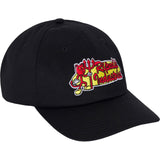 RIPNDIP x World Industries 6 Panel Strapback Cap - Black