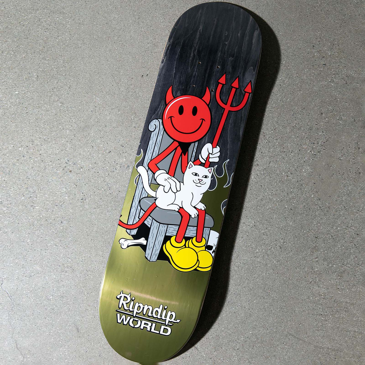 RIPNDIP x World Industries Devilman & Nerm Skateboard Deck - 8.5"