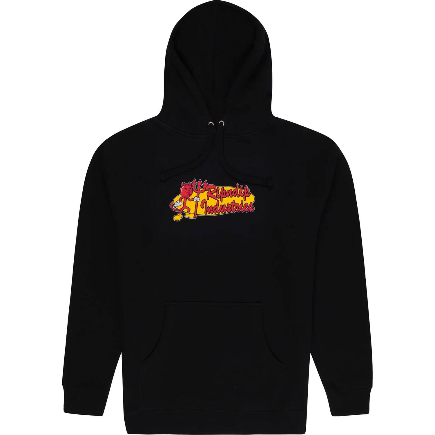 RIPNDIP x World Industries Hoodie - Vintage Black