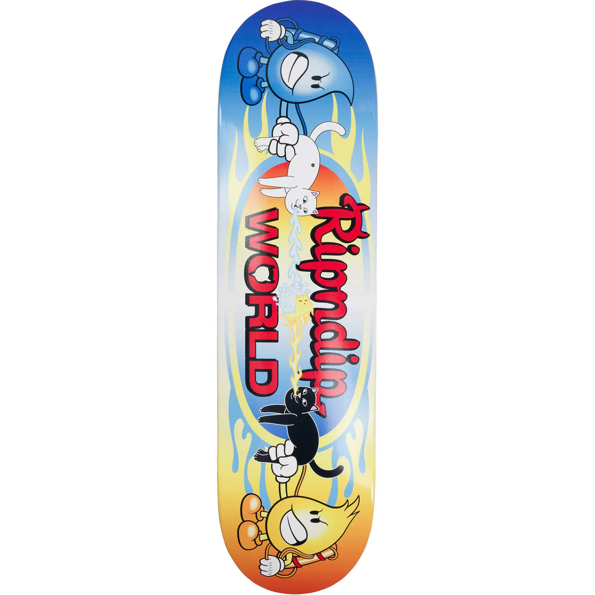 RIPNDIP x World Industries Water & Fire Skateboard Deck - 8.25"