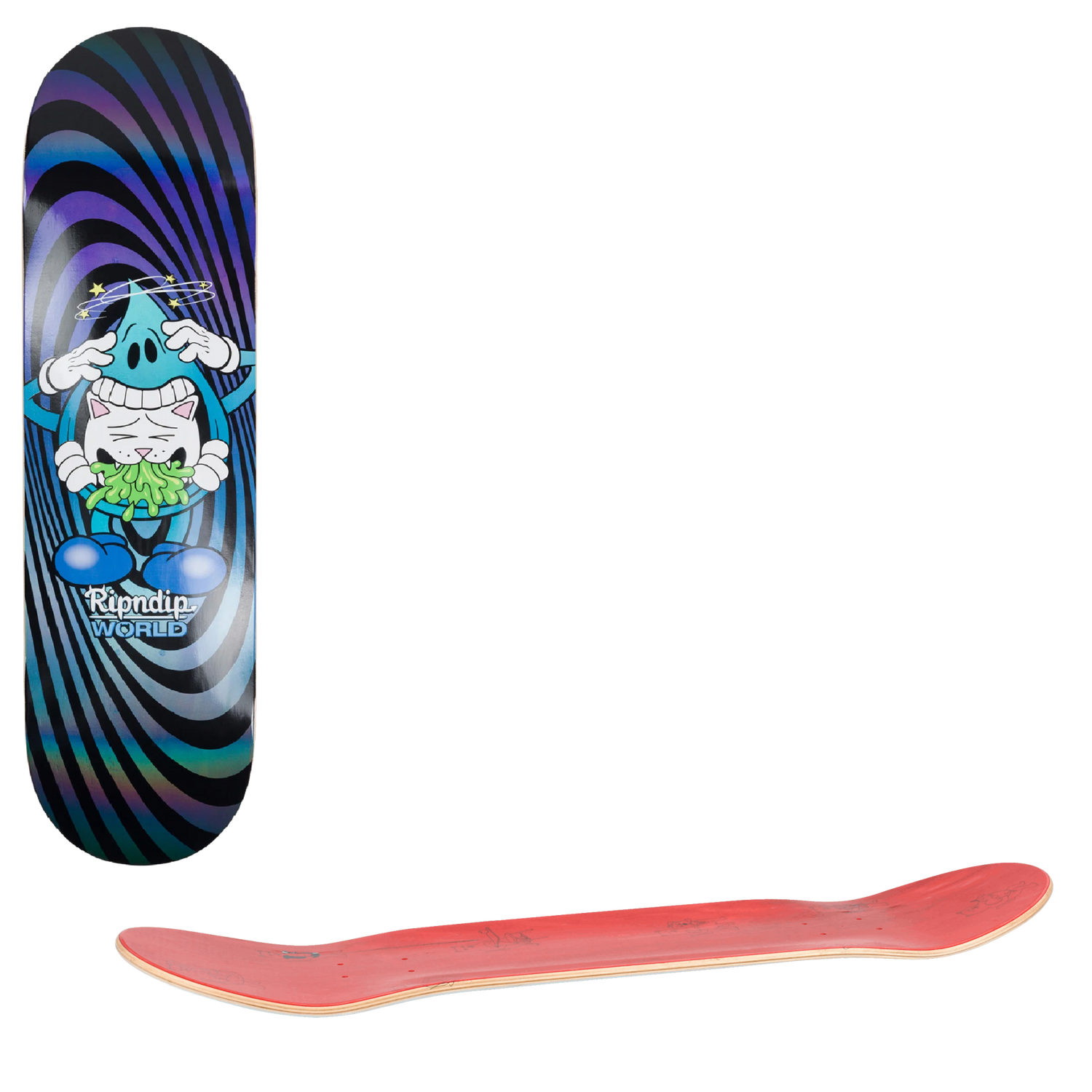 RIPNDIP x World Industries Wet Willy Nerm Skateboard Deck - 8"