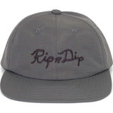 RIPNDIP Script Snapback - Charcoal