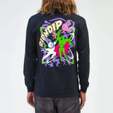 RIPNDIP Astronomical Long Sleeve T Shirt - Black
