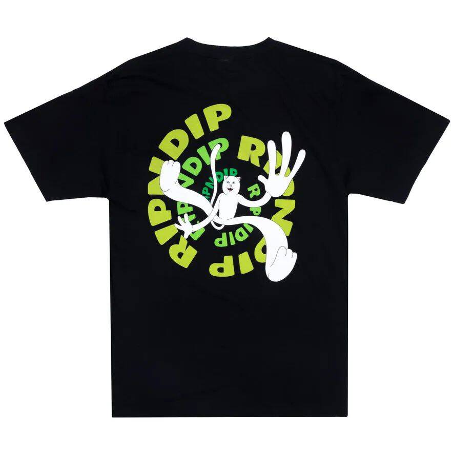 RIPNDIP Descending T Shirt - Black