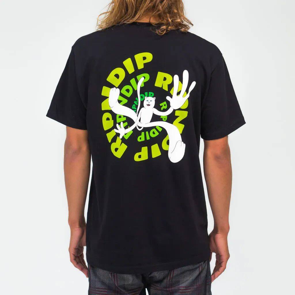 RIPNDIP Descending T Shirt - Black