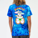 RIPNDIP Imagine T Shirt - Blue Lightning Wash
