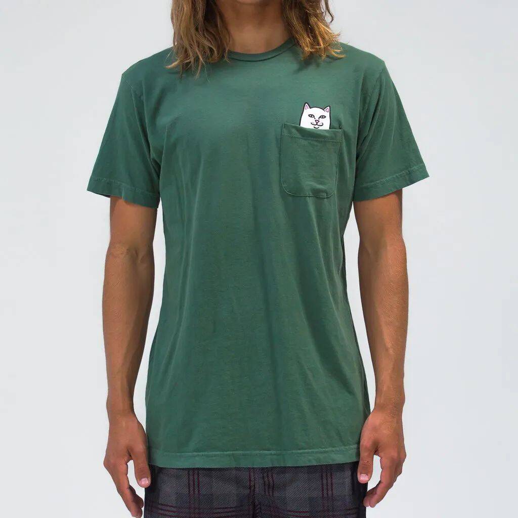 RIPNDIP Lord Nermal Pocket T Shirt - Olive