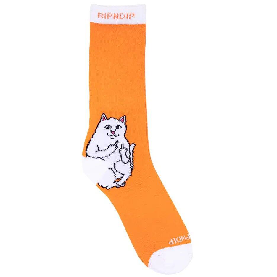 RIPNDIP Lord Nermal Socks - Orange