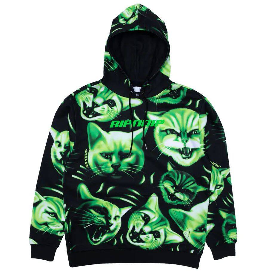 RIPNDIP Neon Nerm Hoodie - Black