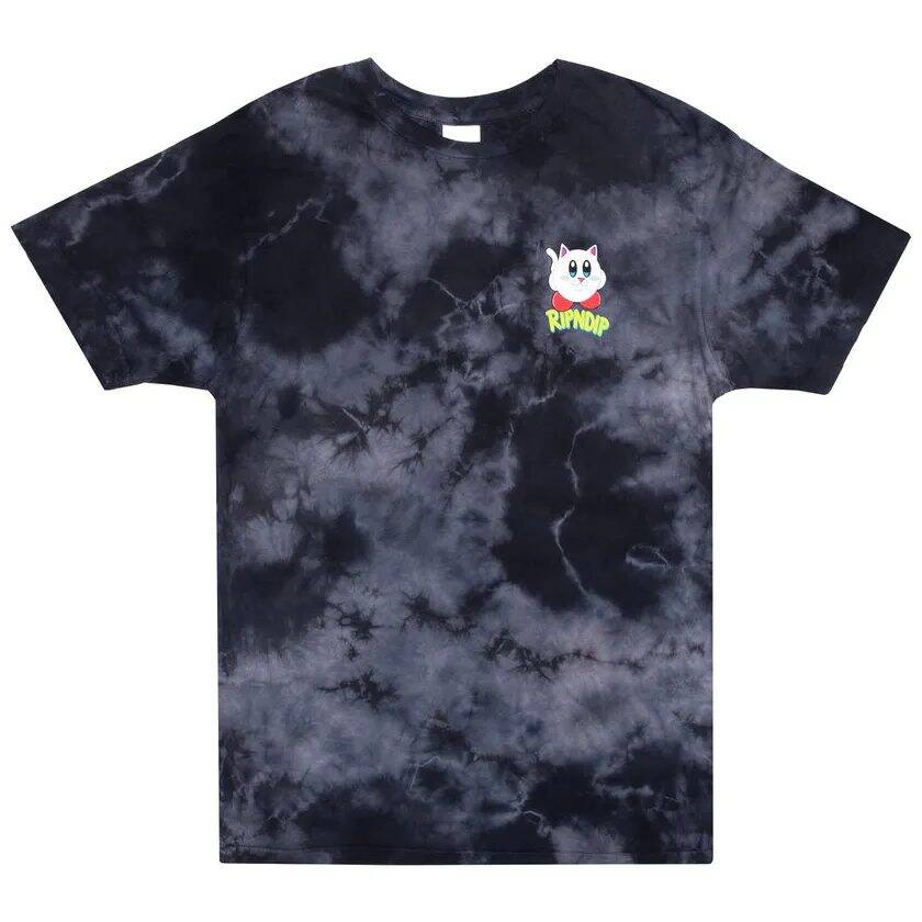 RIPNDIP Nermby T Shirt - Black Lightning Wash MED