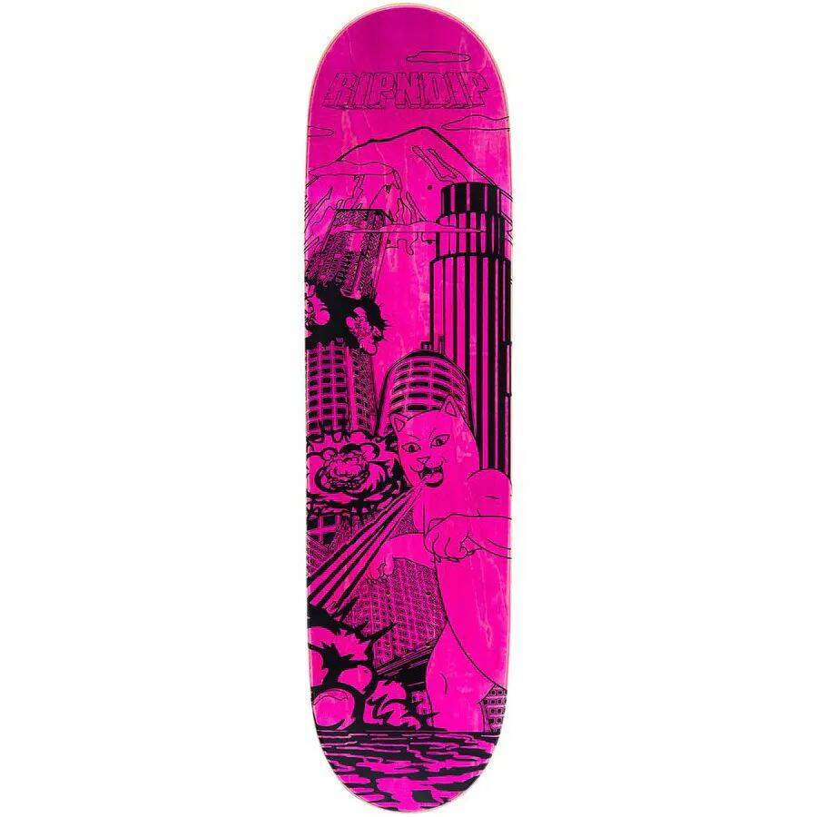 RIPNDIP Nermzilla Skateboard Deck - Orange 8.5''