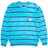 RIPNDIP Peeking Nermal Polar Fleece Crew Neck - Blue