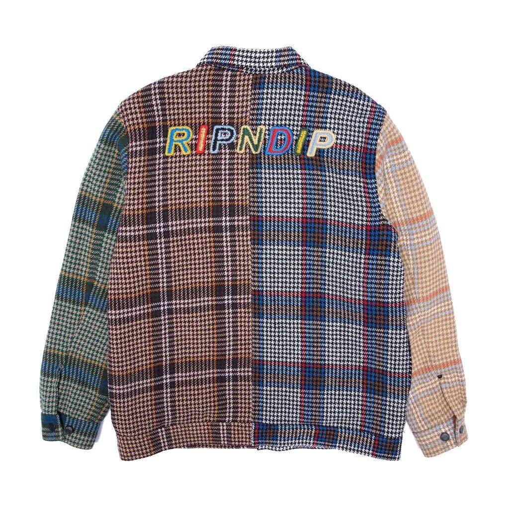 RIPNDIP Roygbiv Plaid Jacket - Multi