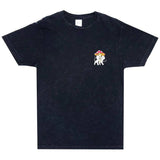 RIPNDIP Sharing Is Caring T Shirt - Black Mineral Wash LRG