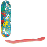RIPNDIP Under The Sea Skateboard Deck - Aqua 8.25''
