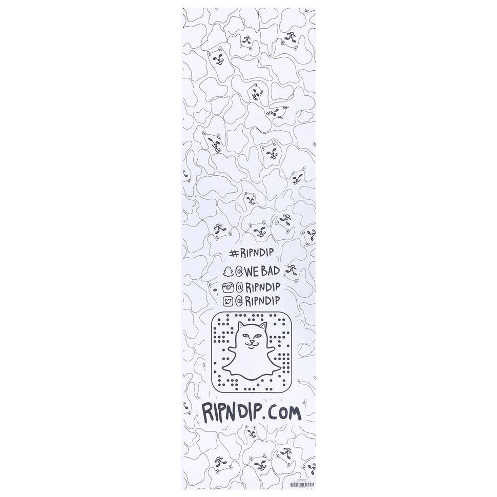 RIPNDIP Nerm In Hell Skateboard Grip Tape - Red/Black