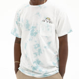 RIPNDIP Lord Angel Pocket T Shirt - Light Blue Lightning Wash