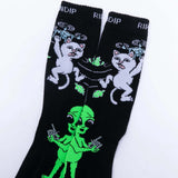 RIPNDIP Bye-Bye Socks - Black