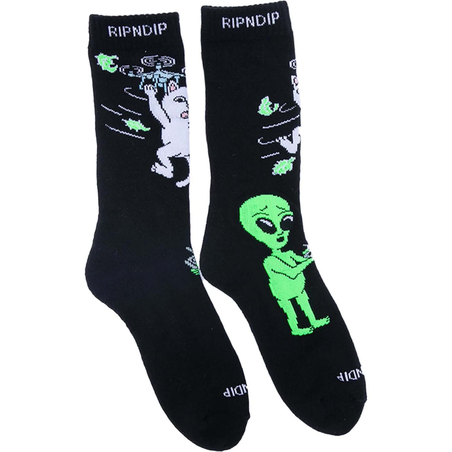 RIPNDIP Bye-Bye Socks - Black