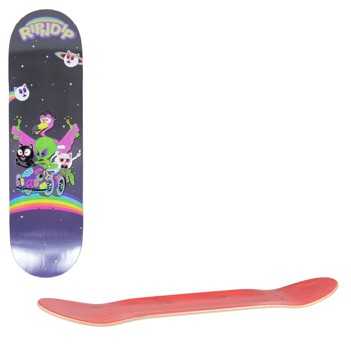 RIPNDIP Friends Forever Skateboard Deck - 8"