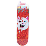 RIPNDIP Nerm In Heck Custom Skateboard - Red 8"
