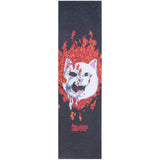 RIPNDIP Nerm In Hell Skateboard Grip Tape - Red/Black