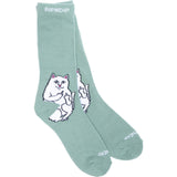 RIPNDIP Lord Nermal Socks - Pine
