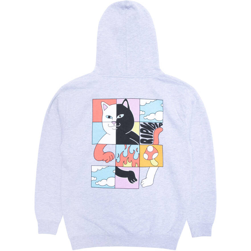 RIPNDIP Rubix Hoodie - Ash Heather