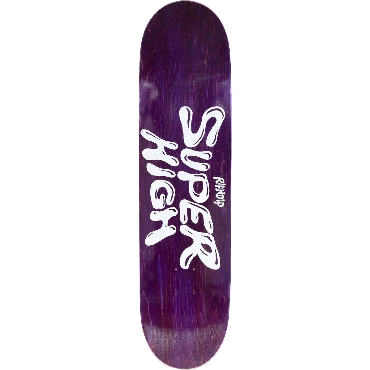 RIPNDIP Super High Skateboard Deck - Black 8"
