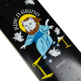 RIPNDIP Rise N Grind Skateboard Deck - Black 8.25"