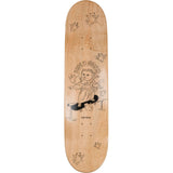 RIPNDIP Rise N Grind Skateboard Deck - Black 8.25"