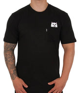 RIPNDIP Lord Nermal Pocket T Shirt - Black