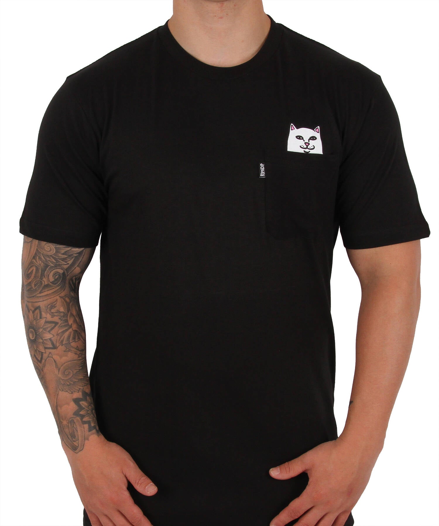 RIPNDIP Lord Nermal Pocket T-Shirt - Black LRG