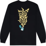 RIPNDIP RIPNLIT Long Sleeve T Shirt - Black
