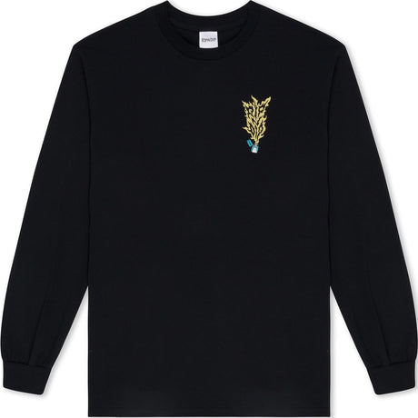 RIPNDIP RIPNLIT Long Sleeve T Shirt - Black