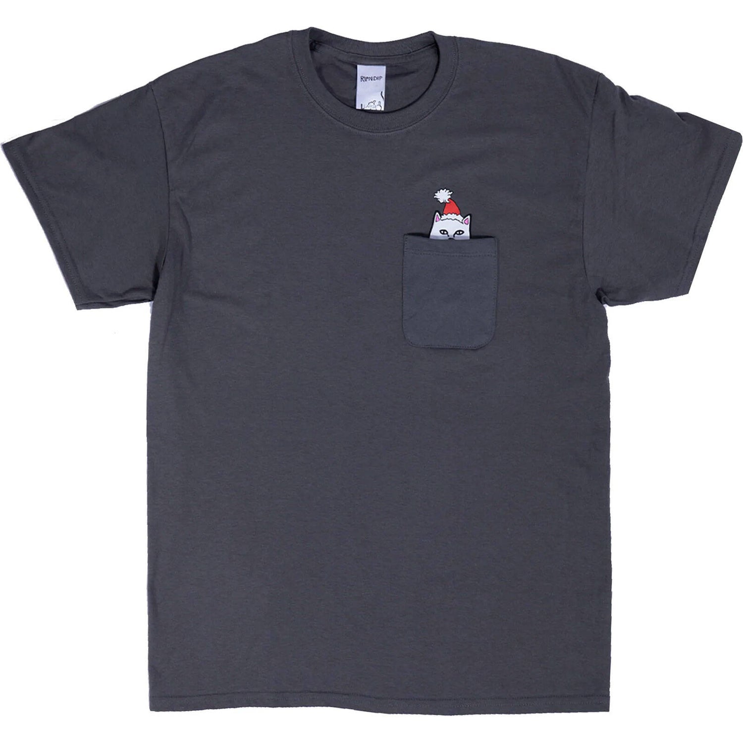 RIPNDIP Lord Santa Pocket T Shirt - Black