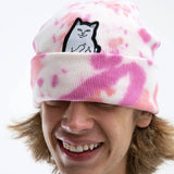 RIPNDIP Lord Nermal Beanie - Pink/Tie Dye