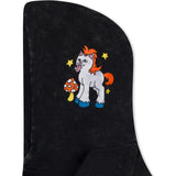 RIPNDIP Taste The Rainbow Hoodie - Black Mineral Wash