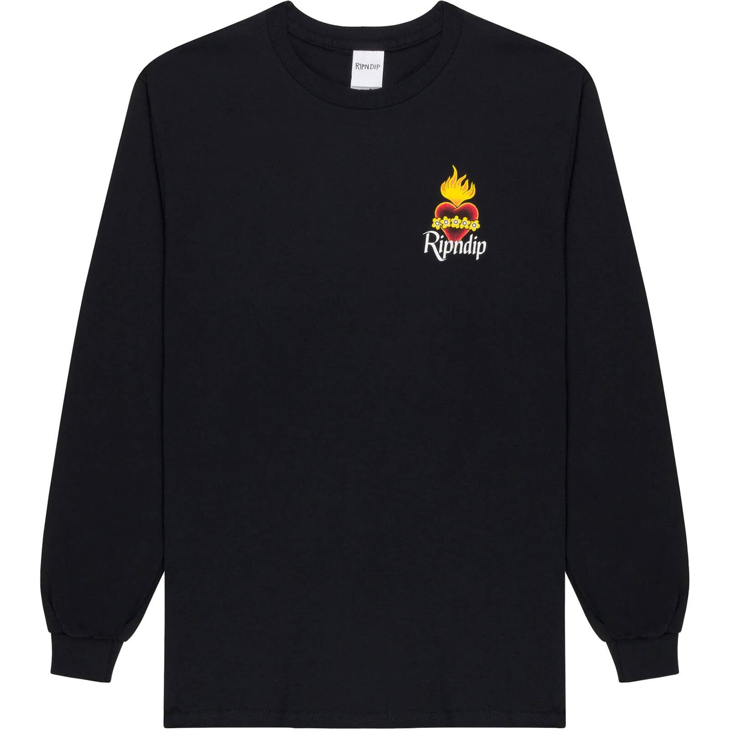 RIPNDIP Mother Mary L/S T Shirt - Black