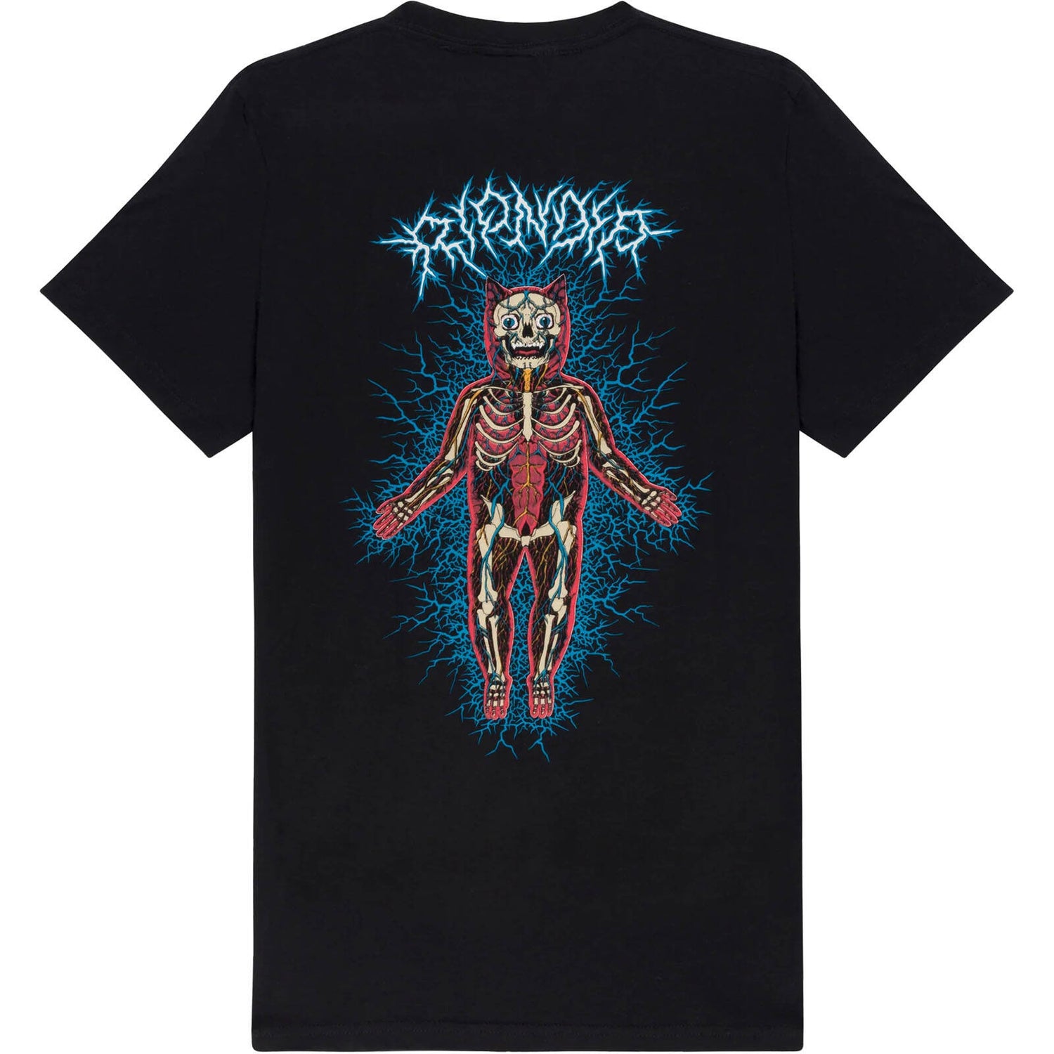 RIPNDIP Nervous System T Shirt - Black