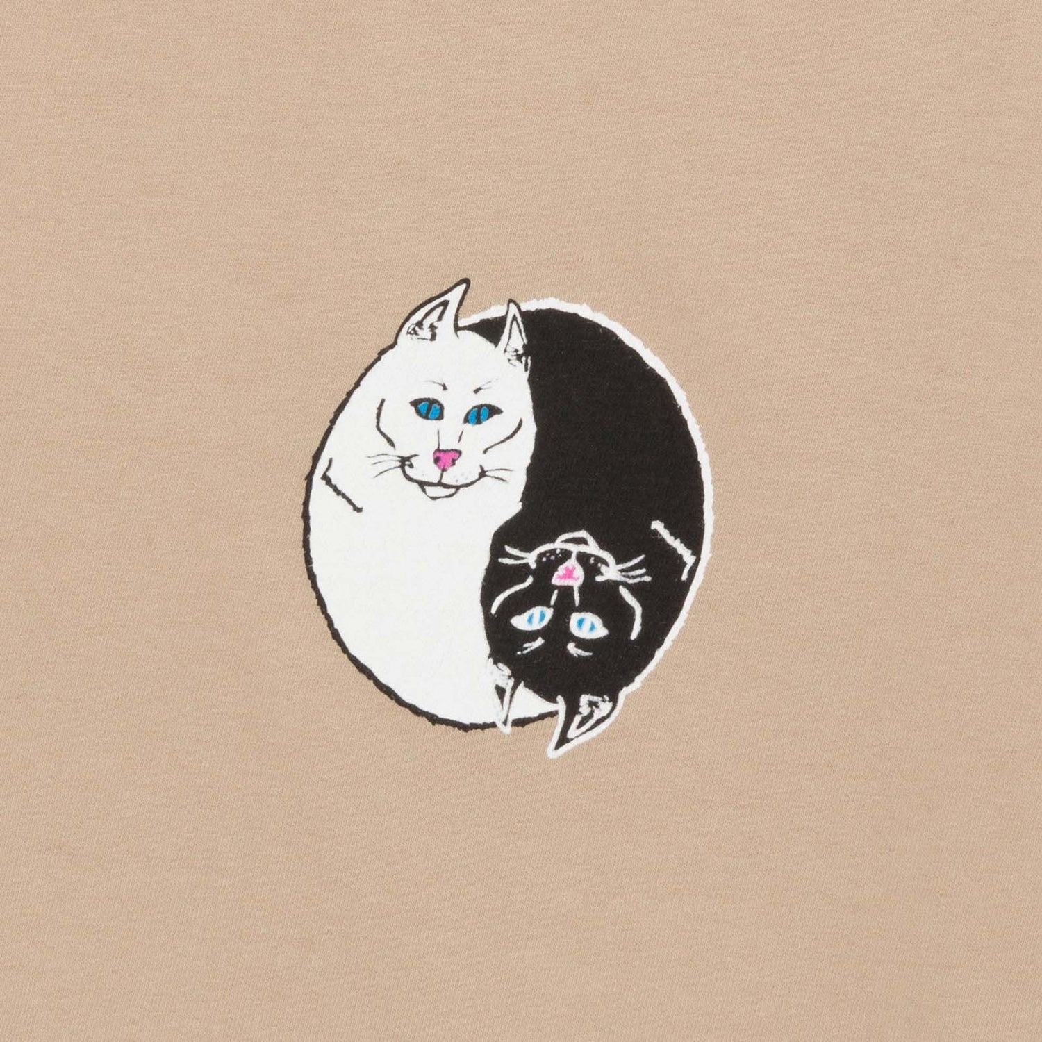 RIPNDIP Nermal Yang T Shirt - Almond