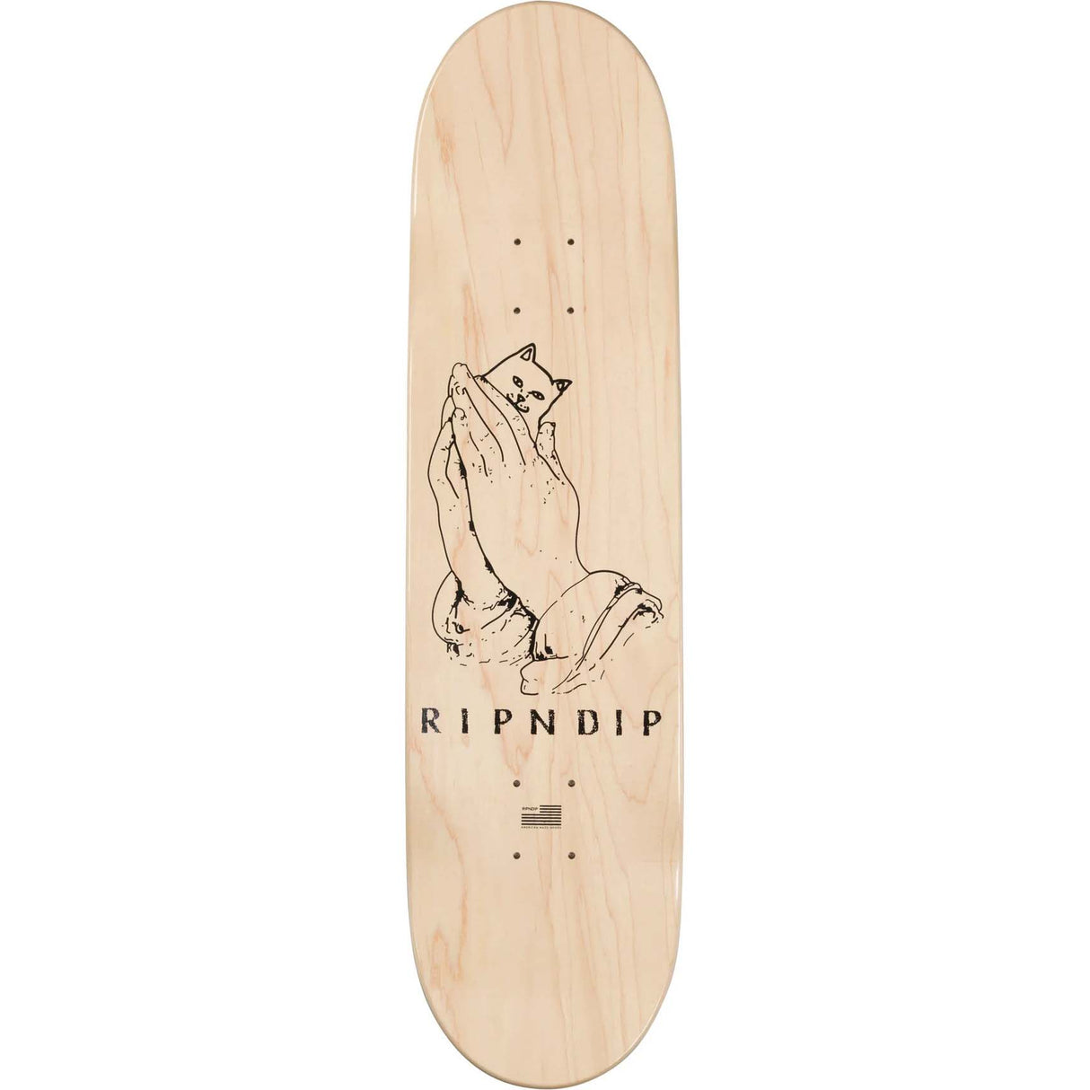 RIPNDIP Lord Nermal Skateboard Deck - Gold Foil 8.25"