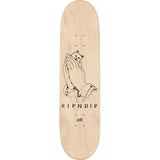RIPNDIP Lord Nermal Skateboard Deck - Gold Foil 8.25"