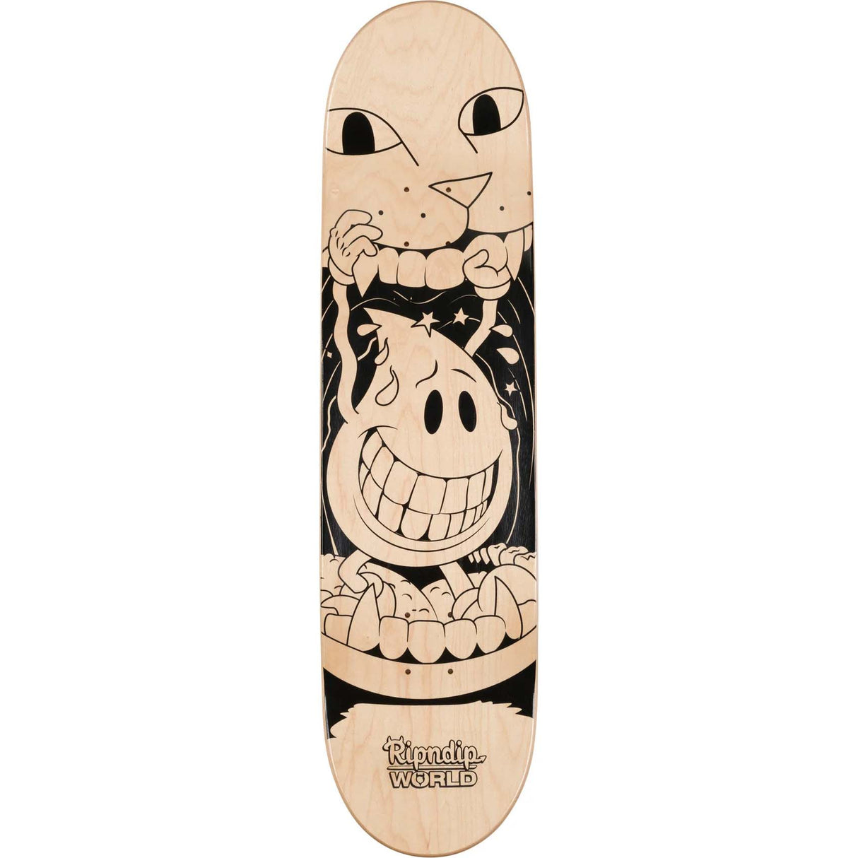RIPNDIP x World Industries Skateboard Deck - Water Nerm 8.5"