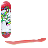 RIPNDIP Acid Playdo Skateboard Deck - Red 8.25''